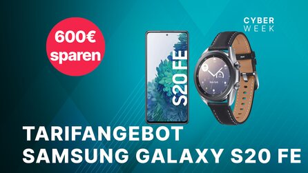Saturn – Tarifangebot: Samsung Galaxy S20 FE, Galaxy Watch + 20 GB LTE [Anzeige]