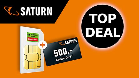 Angebot bei Saturn – Jetzt 500€-Gutschein zum Tarif mit 30 GB LTE sichern [Anzeige]