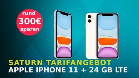 Saturn – Tarifangebot: iPhone 11 mit 24 GB LTE im Telekom-Netz [Anzeige]