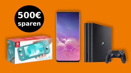 Saturn – Tarifangebote mit Samsung-Smartphones, PS4 Pro + Nintendo Switch Lite [Anzeige]