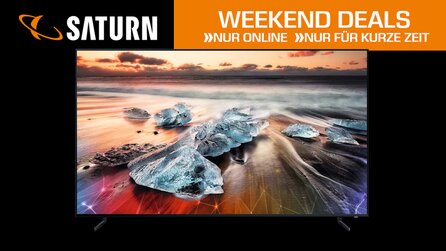 Saturn – Weekend Deals: 4K-TVs von LG und Samsung mit bis zu 75 Zoll [Anzeige]