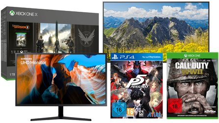 Persona 5, CoD WWII und 55 Zoll 4K-TV günstig - Saturn Weekend Deals [Anzeige]