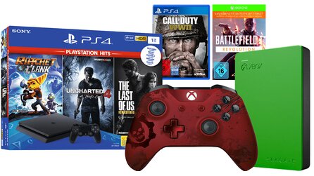 Saturn Weekend-Deals - Spiele für PS4 + Xbox One, Konsolen und TVs im Angebot