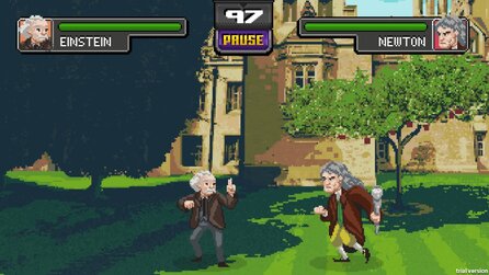 Albert Einstein vs. Stephen Hawking - In Science Kombat prügeln sich Wissenschaftler