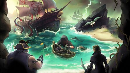 Sea of Thieves im Test - Piraten-Sandkasten mit Förmchenmangel