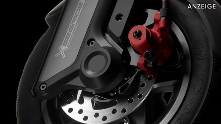 Doppelte hydraulische Federung, Straßenzulassung + supergünstig: Dieser E-Scooter rollt im Prime-Day-Angebot der Konkurrenz davon