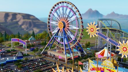SimCity - Screenshots aus dem Freizeitpark-DLC
