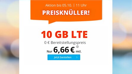 Handyvertrag – Holt euch jetzt 10 GB LTE für nur 6,66€ im Monat [Anzeige]