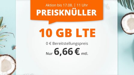 Günstiger Handytarif - Jetzt 10 GB LTE für 6,66€ im Monat sichern [Anzeige]