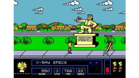 Simpsons: Bart vs. the Space Mutants, The Sega Mega Drive
