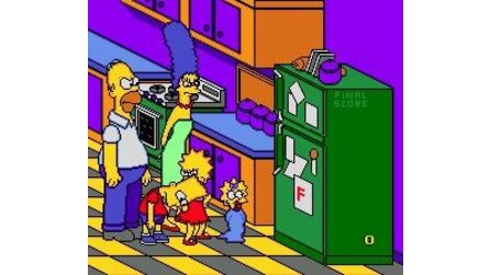 Simpsons: Barts Nightmare, The Sega Mega Drive