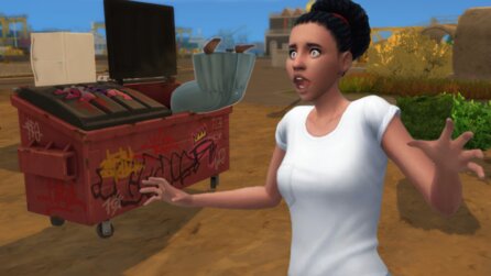 Die Sims 4-Dumpster Challenge: Überlebt mit nur einem Mülleimer!