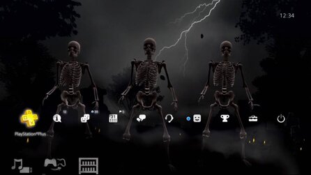 Skeleton Dance - Sind das die besten animierten PS4-Themes aller Zeiten?