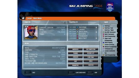 Skisprung Wintercup 2005 - Screenshots