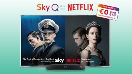 Serien und Filme mit Sky Q und Netflix - Sky Angebot ab 19,99 Euro pro Monat [Anzeige]