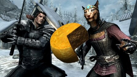Skyrim-Spieler lässt geklauten Käse fallen und löst versehentlich Bürgerkrieg aus