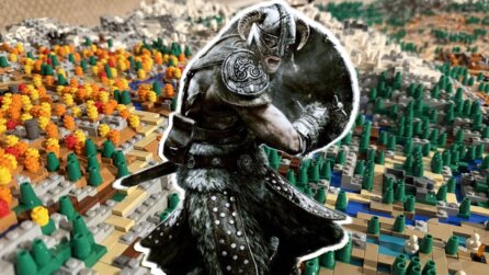 LEGO-Fan baut gigantische Skyrim-Karte mit fast 74.000 Steinen – und das Ergebnis passt garantiert nicht in euren Keller