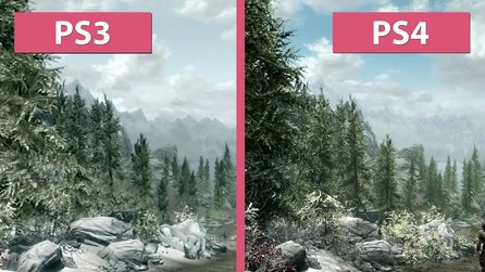 Skyrim - PS3 Original gegen PS4 Special Edition Remaster im Grafik-Vergleich
