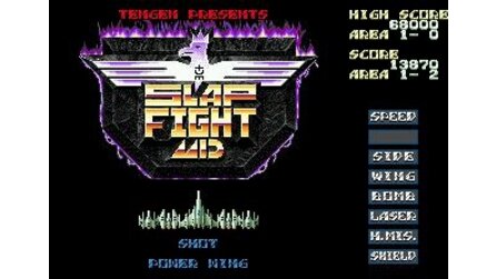 Slap Fight Sega Mega Drive