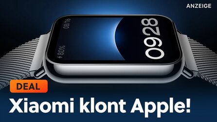 Sieht aus wie eine Apple-Watch und kostet weniger als 50€ – die Xiaomi Smart Band 9 Pro gibt es gerade zum Spitzenpreis!