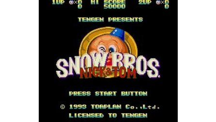 Snow Bros. Nick + Tom Sega Mega Drive