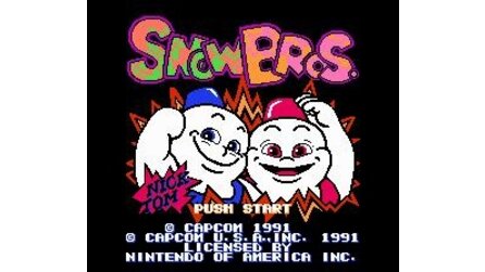 Snow Bros. Nick + Tom NES