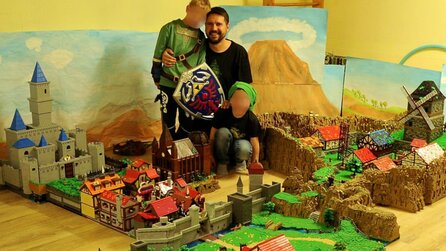 LEGO-Fan baut mit seinen Söhnen Zelda Ocarina of Time-MOC aus über 200.000 Teilen - nach 19 Monaten ist es gigantisch und extrem beeindruckend