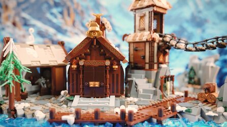 LEGO-Fan bastelt das Wikingerdorf zusammen und macht aus seiner Bau-Erfahrung den perfekten Kurzfilm