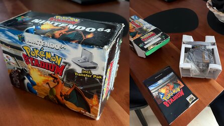 Deutscher Gamer räumt Keller seiner Eltern aus und findet plötzlich originalverpacktes Pokémon Stadium-Bundle mit Transfer-Pak wieder