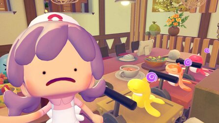 Pokémon Pokopia-Fan baut mit drei Wasser-Pokémon und Bahnschienen das perfekte Sushi-Restaurant