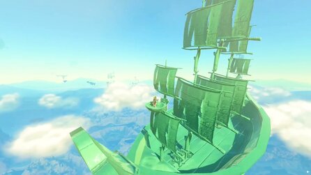 Der Fliegende Holländer: Zelda Tears of The Kingdom-Spieler baut riesiges fliegendes Schiff und schippert damit durch die Lüfte
