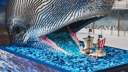 One Piece: Italienischer Künstler baut den Wal Laboon mit LEGO-Steinen nach und er ist gigantisch