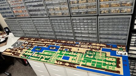LEGO-Baumeister zeigt extrem coole Zelda-Map zum 40. Jubiläum, aber die Community hat fast nur Augen für seine krasse Steinchen-Sammlung