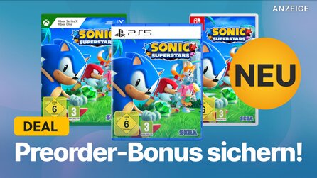 Sonic Superstars vorbestellen: Schnappt euch das klassische Jump+Run mit Preorder-Bonus bei Amazon