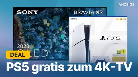 PS5 Slim kostenlos: Konsole jetzt als Zugabe zum 77 Zoll Sony OLED 4K-TV abstauben