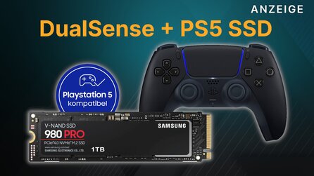 Top-Bundle für PS5: DualSense Controller jetzt mit Samsung PS5-SSD im Angebot