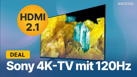 Sony PS5-TV im Angebot: 4K-Fernseher mit 120Hz + Local Dimming günstig bei Amazon