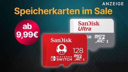 Nintendo Switch: Holt euch jetzt MicroSD-Karten ab 9,99€ bei Media Markt