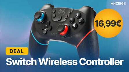 Switch Controller für 16,99€: Wireless Gamepad mit Turbo-Funktion im Amazon-Angebot abstauben