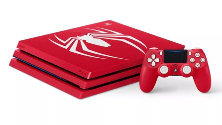 Spider-Man - Besonderes PS4 Pro-Bundle im roten Spidey-Look bestätigt