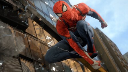 Spider-Man - Open World-Spiel soll Power der PS4 Pro voll ausreizen