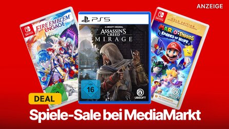 3 Spiele für 49€: MediaMarkt startet großen Sale mit Hits für PS5, Xbox und Nintendo Switch!