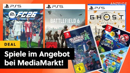 Spiele-Sale inklusive Battlefield 6: MediaMarkt überflutet euch auch ohne Black Friday schon mit megaguten Angeboten