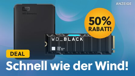 SSDs für eure PS5 um die Hälfte reduziert: Schnappt euch jetzt bis zu 5TB