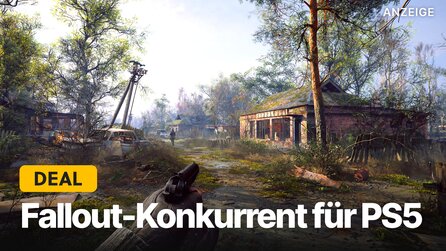 Sechsmal so groß wie Fallout 4: Postapokalyptischen Open-World-Shooter für PS5 jetzt günstig abstauben!