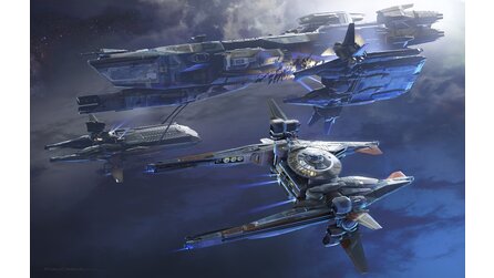 Star Citizen - Artworks zum Raumschiff Crucible