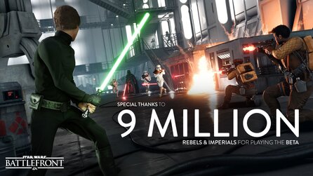 Star Wars: Battlefront - Neun Millionen Beta-Teilnehmer