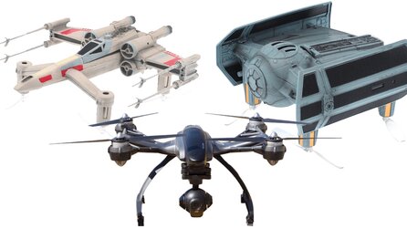 Drohnen-Angebote bei Saturn - Star Wars X-Wing und Tie-Fighter, Yuneec Q500