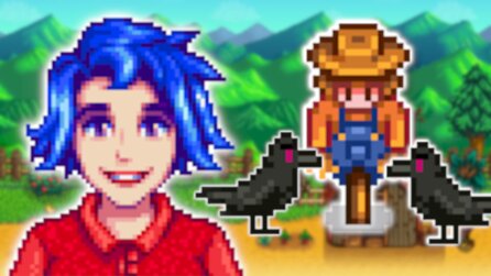 Krähen, bitte bleibt weg! - Stardew Valley-Fan will erste Ernte beschützen und bastelt witziges Schild, das es aber gar nicht gebraucht hätte