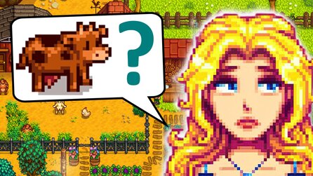 Ist meine Kuh kaputt?: Stardew Valley-Fan sucht Rat bei der Community, weil seine Kuh auf sehr seltsame Art schläft